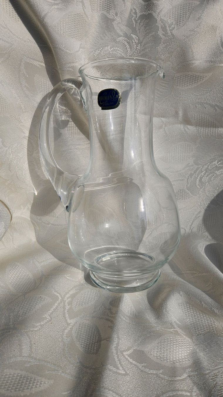 Caraffe: Brocca in cristallo di Boemia – Nuovo e nell'imballaggio originale da Melano venduto da H-Sara