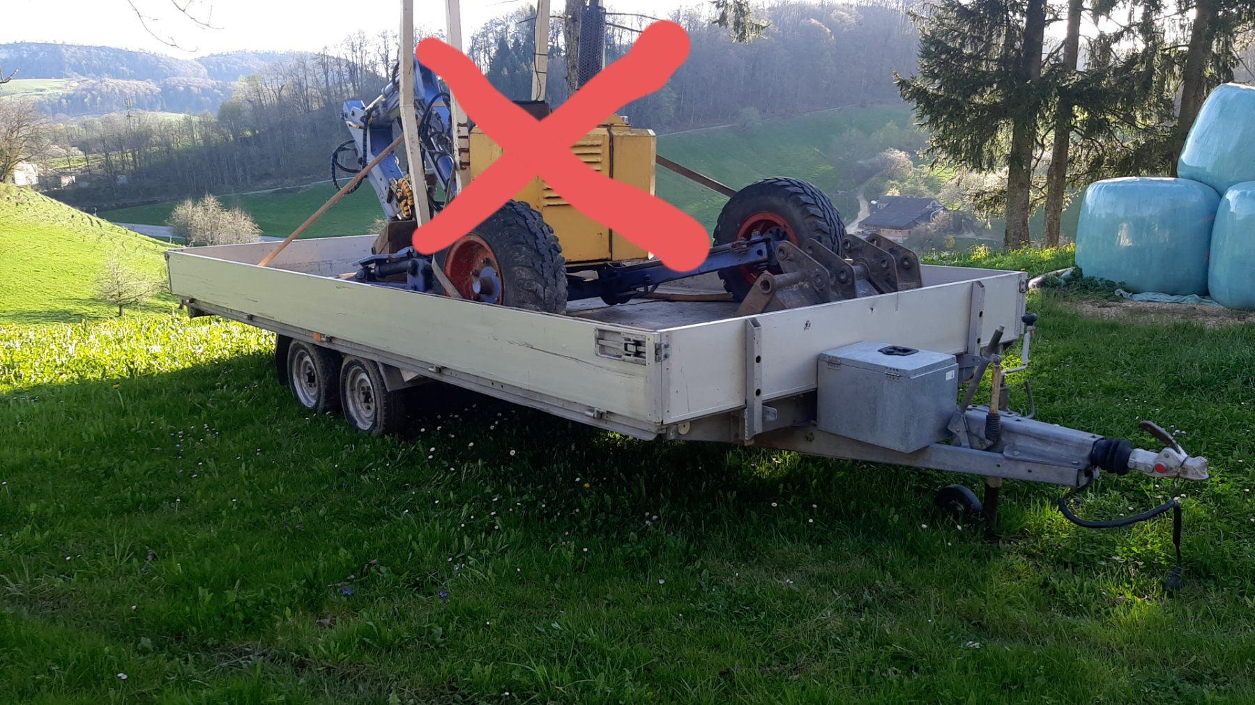 Tanner Rimorchi: Anhänger Tanner 3500kg – Usato da Grengiols venduto da sas122