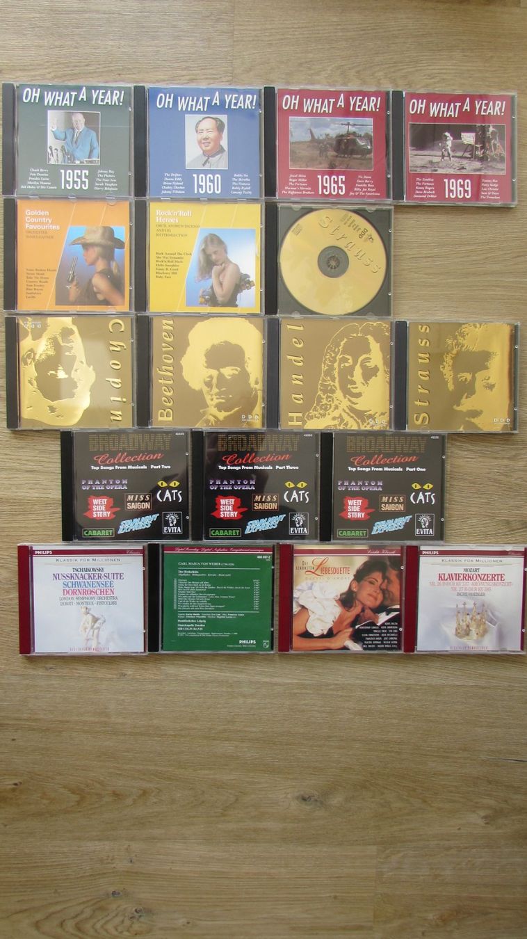 CD: Grosse CD-Sammlung: Klassik, Pop, Schlager, 110+ CDs! – Usato da Weesen venduto da Travelersplace 4