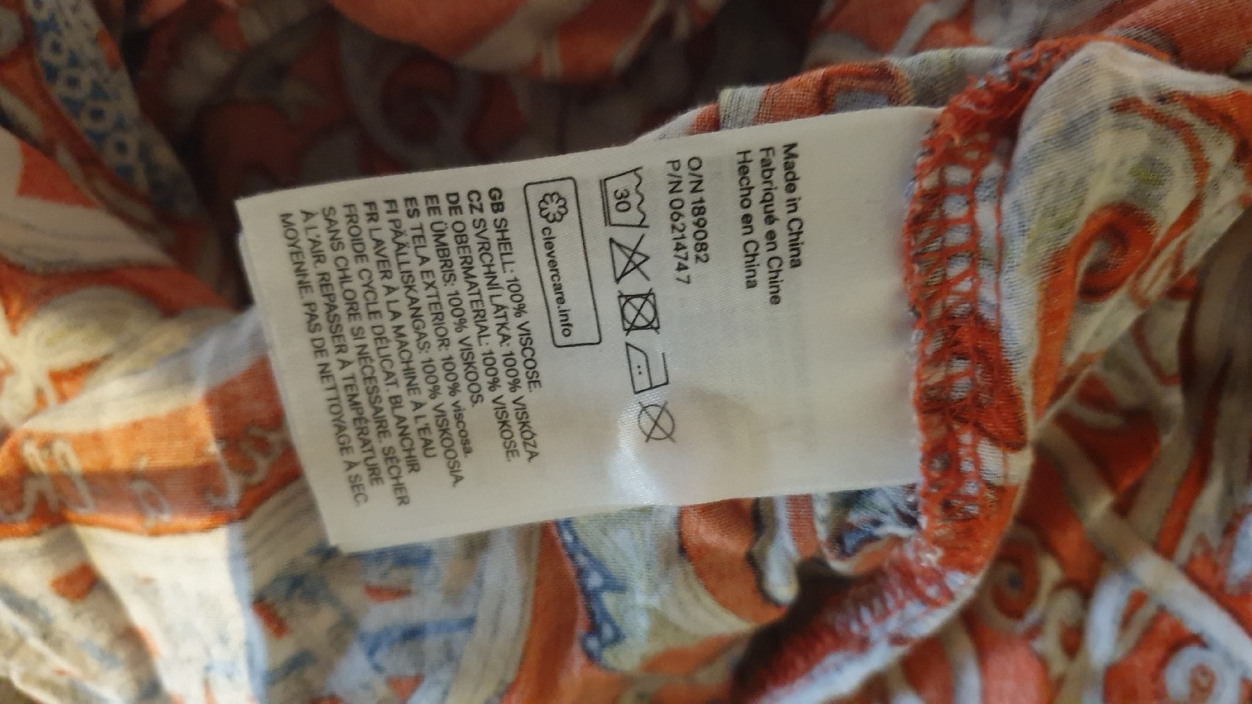 H&M Tuniken: Sommer Bluse/ Tunika, Gr. 36 aus Viskose – Gebraucht aus Gränichen von mic_x2zf 5