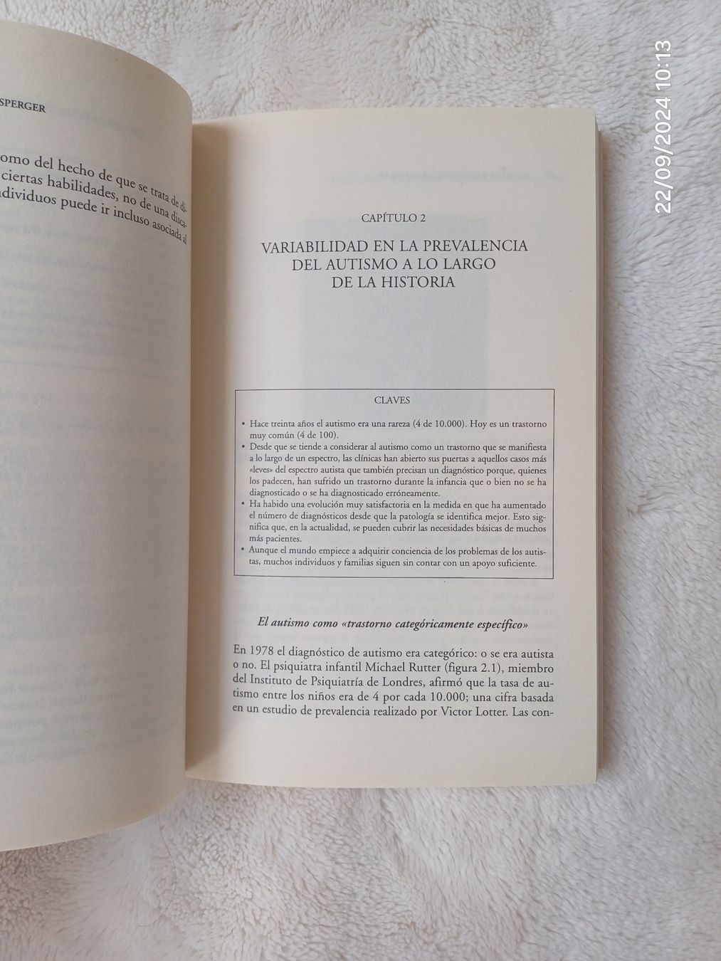 Libri: Spanischen Buch - "Autismo y Sindrome de Asperger" – Usato da Würenlos venduto da JRP_71 7