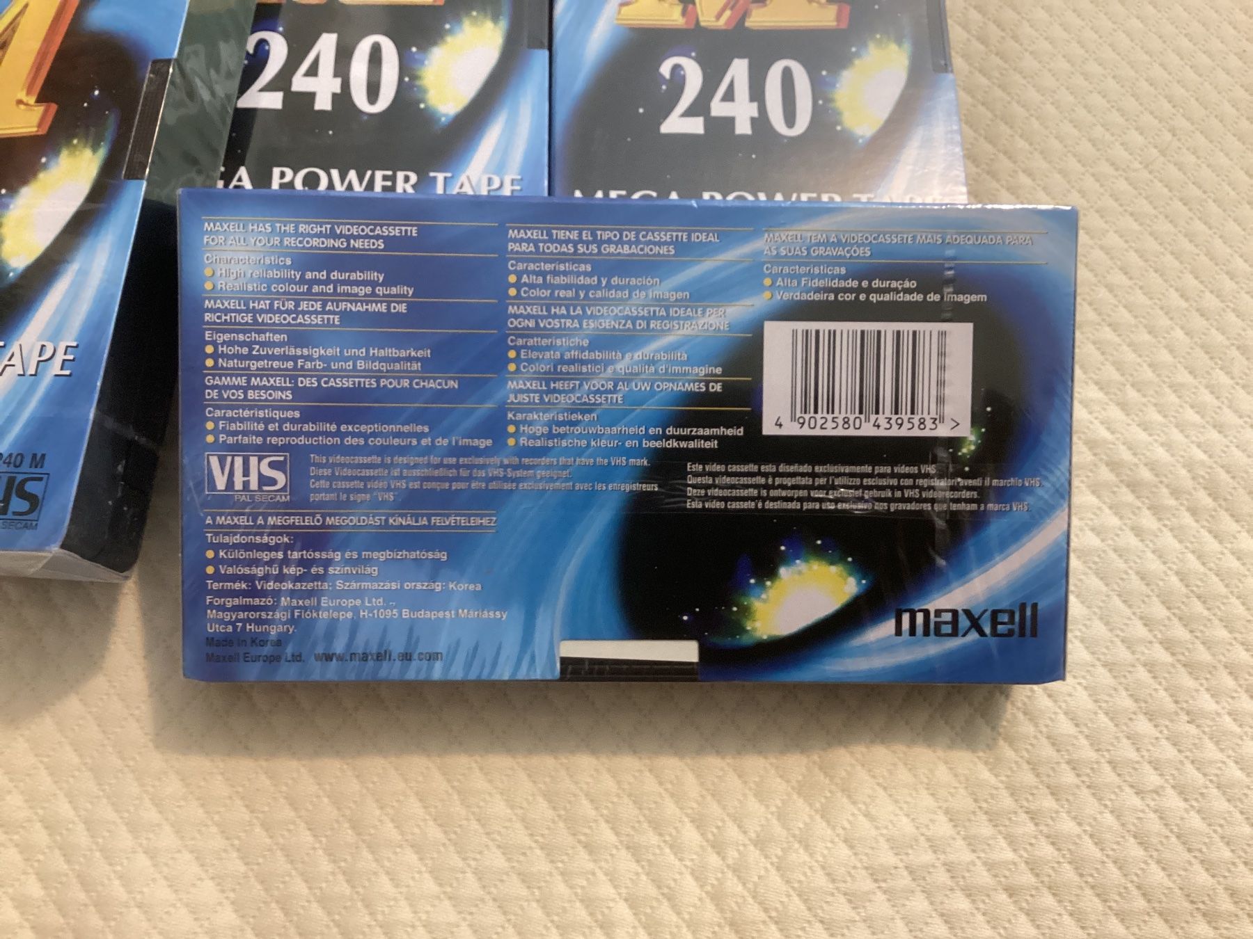 Cassette vuote: VHS Kassette E-240 M – Usato da Massagno venduto da mar_k9xb 1