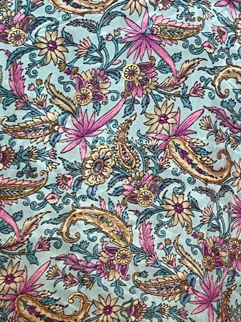 Gonne: Boho Maxihosenrock und Bluse aus Seide – Nuovo (secondo la descrizione) da Sigriswil venduto da ck56 8