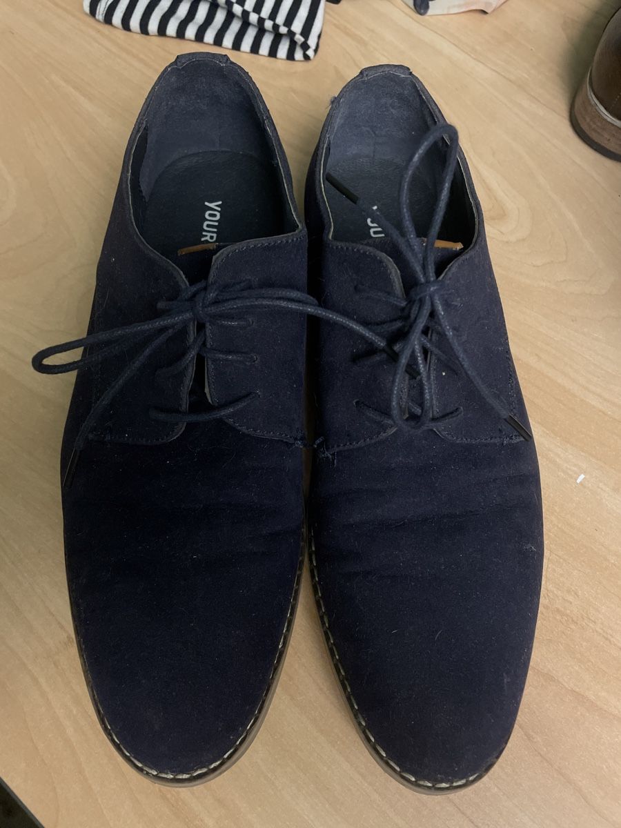 Scarpe da uomo: YOURTURN Herrenschuhe Gr.41 blau Wildlederoptik – Nuovo (secondo la descrizione) da Obergerlafingen venduto da cabo4 1