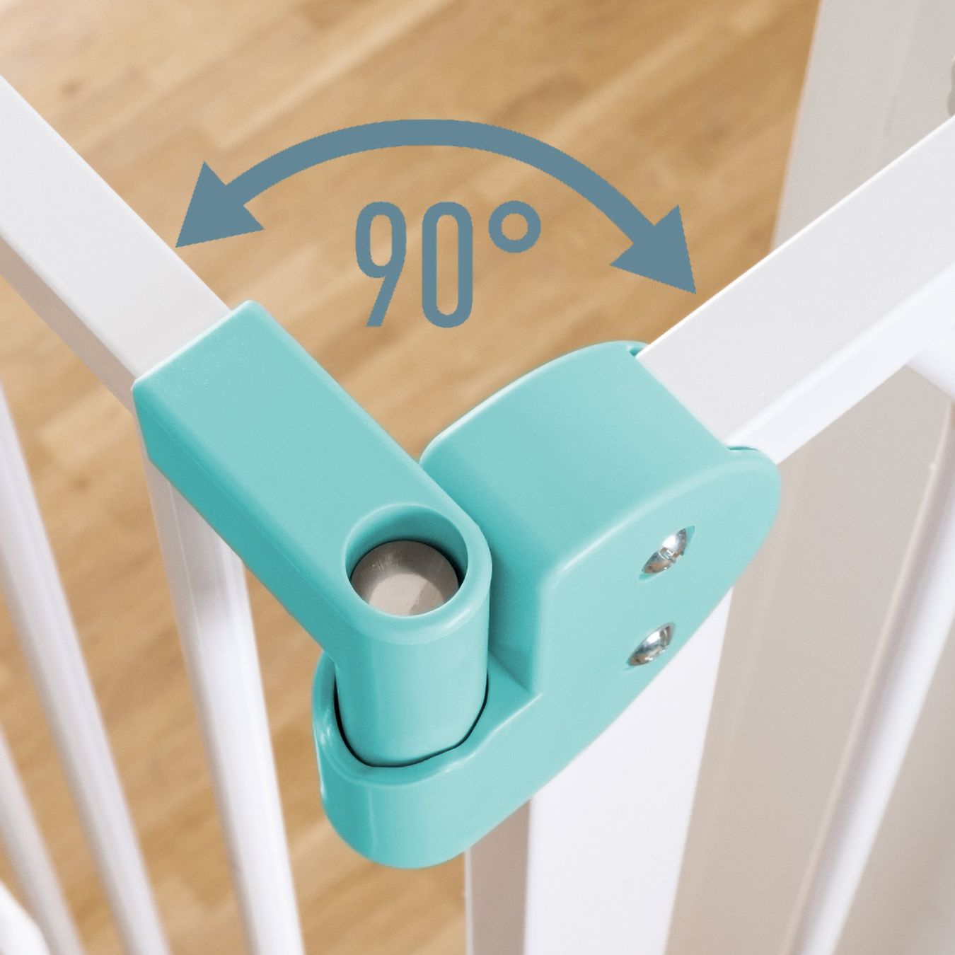 Parcs & barrières de sécurité: ib style BERRIN Treppengitter 120-130 cm – Neuf avec emballage d'origine à Bottighofen par zaap 3