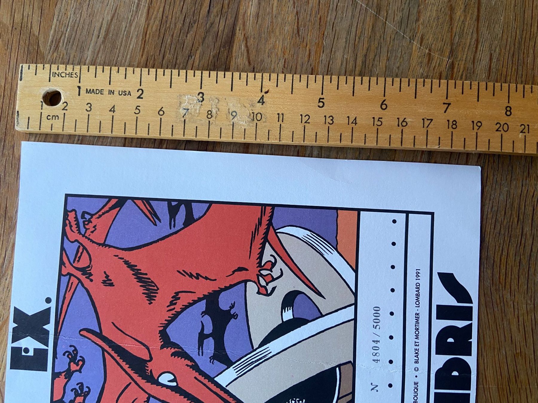 BD: Ex Libris numéroté Blake & Mortimer le piège diabolique 1991 – D'occasion à Fribourg par J334455 2