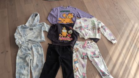 Kleidung Set Kinder Sweatshirts Hosen Gr. 140