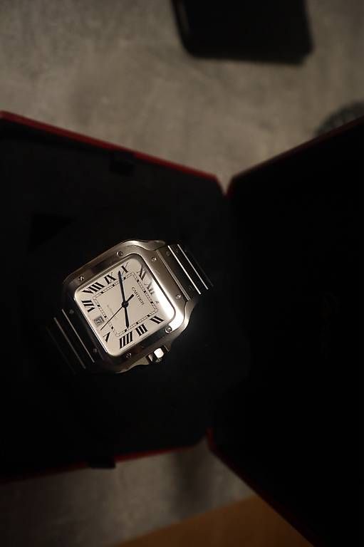 Cartier Montres: Cartier Santos Full Set🔥 – D'occasion à Hombrechtikon par Alphex_Time 1