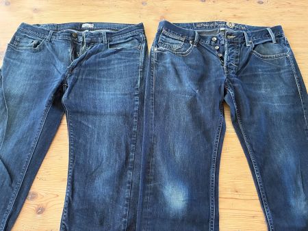 Jeans Herren 2 Stck. Grösse 34/32 dunkelblau guter Zustand
