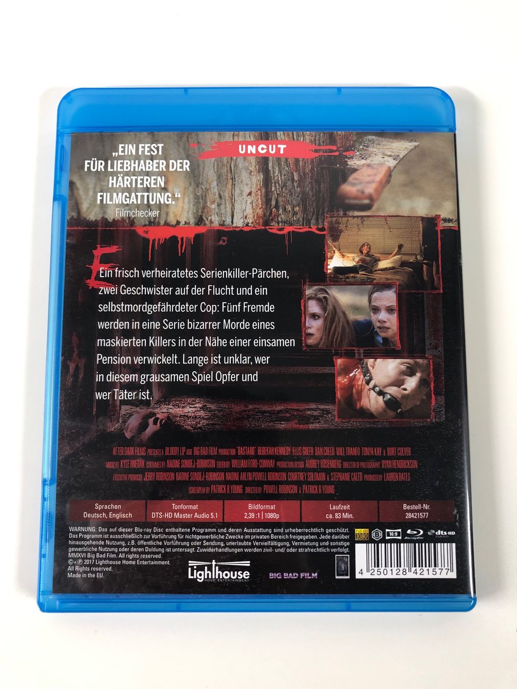 Tutti i DVDs: Bastard (2015) - Bluray – Usato da Bern venduto da McFlurry_88 1