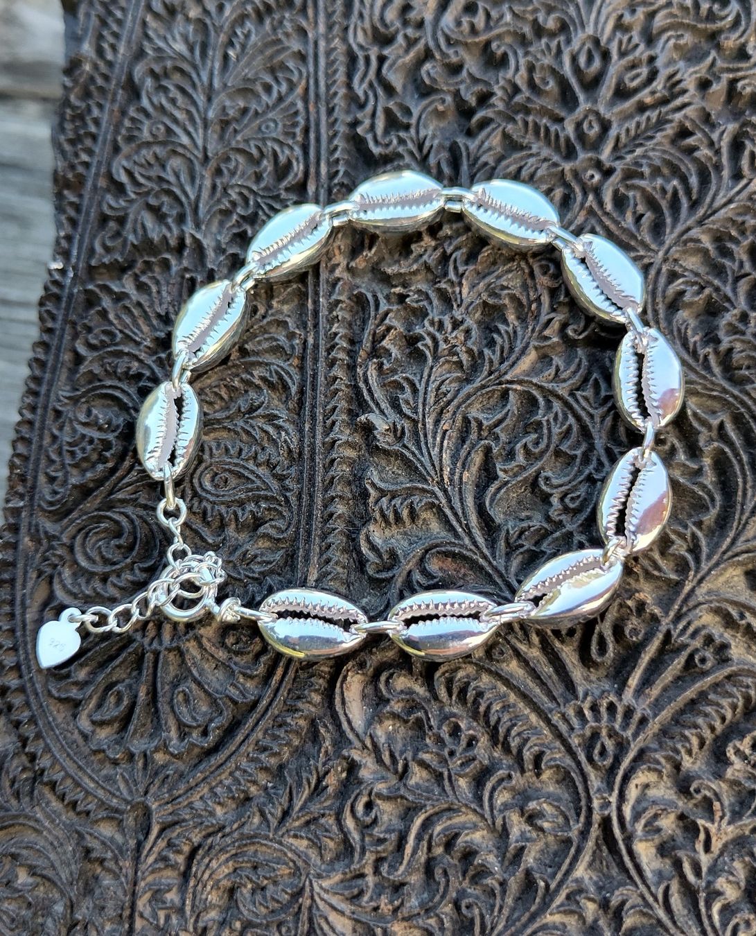 Bracciali & Braccialetti: 925er Silber- Armkettchen Kauri – Nuovo e nell'imballaggio originale da Lauperswil venduto da Naturhandwerk 1