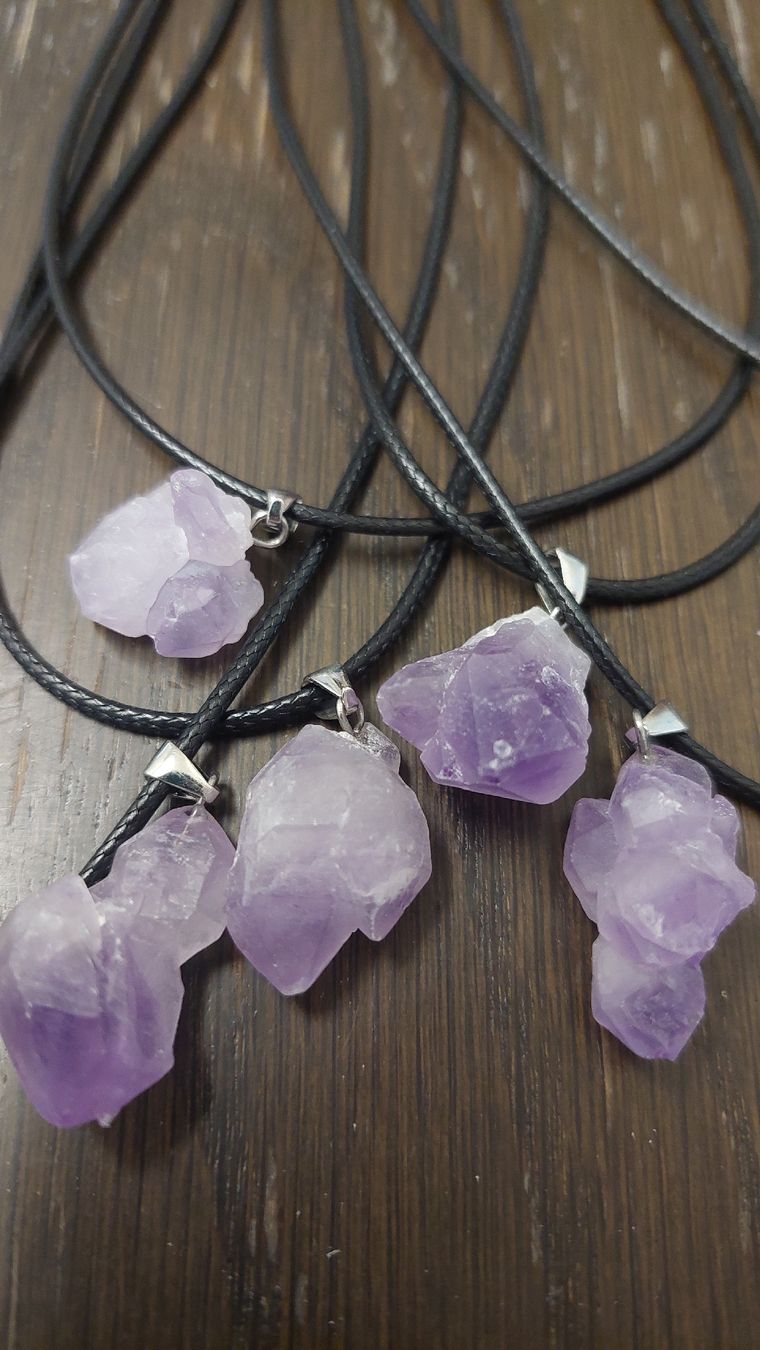 Catenine: naturstein Kette/Amethyst Halskette – Nuovo e nell'imballaggio originale da Basel venduto da O-MEGA 3
