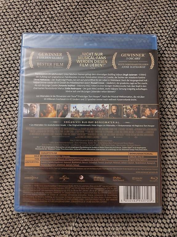 Alle DVDs: NEU: Les Misérables [Blu-Ray] – Neu und originalverpackt aus Wohlen AG von gnabbr 1
