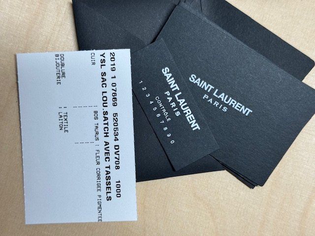 Saint Laurent Borse da donna: Sac Lou Saint Laurent noir – Nuovo (secondo la descrizione) da Zürich venduto da catherinegisele 1