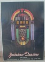 BILDERRAHMEN mit Poster Juke Box Classic