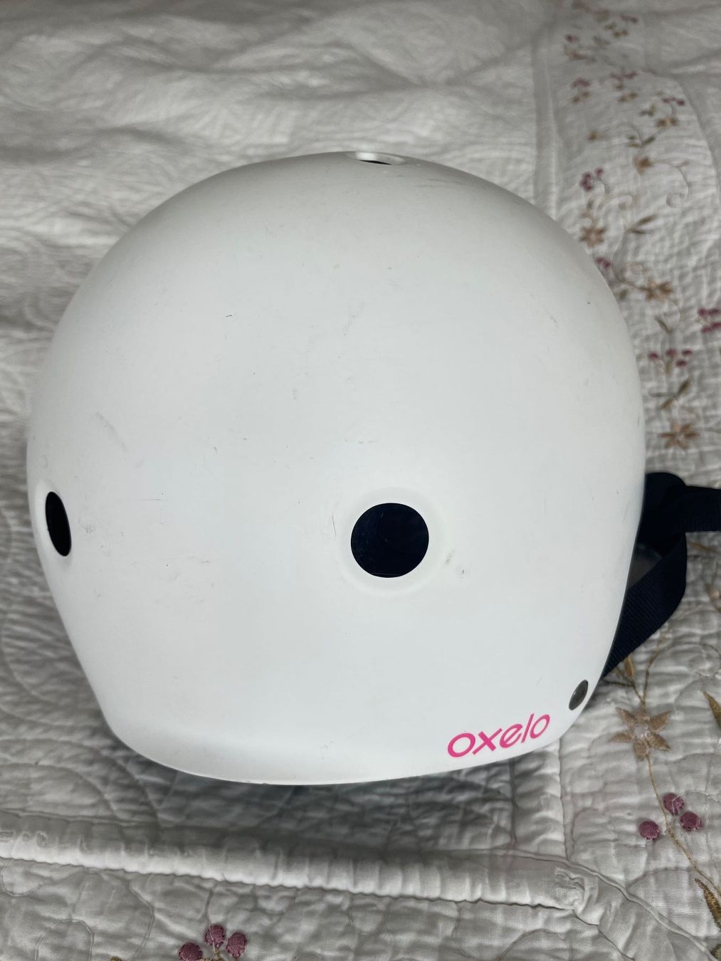 Oxelo Caschi: Oxelo Kinderhelm weiss – Usato da Zürich venduto da Kafu 1