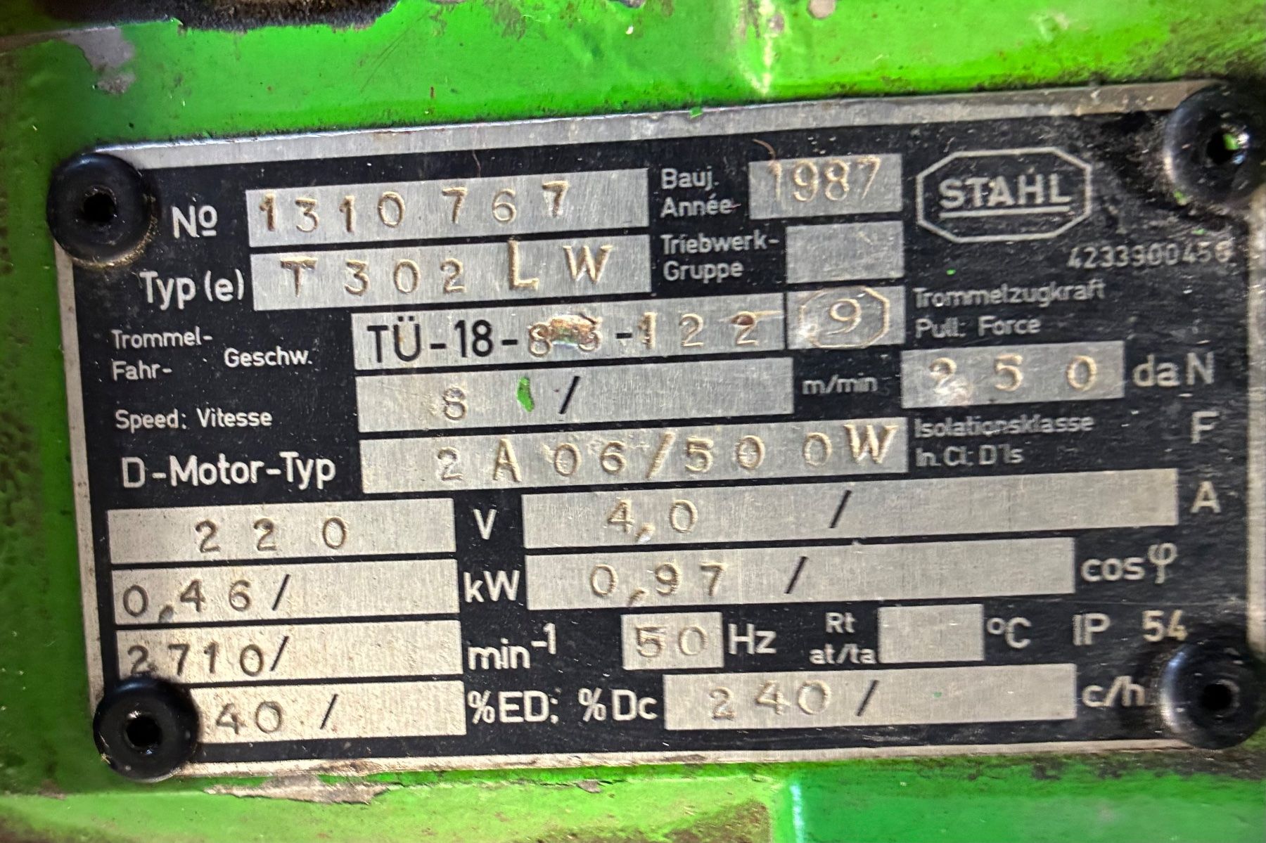 Paranco multiuso: Elektroaufzug – Usato da Duggingen venduto da Re8 4