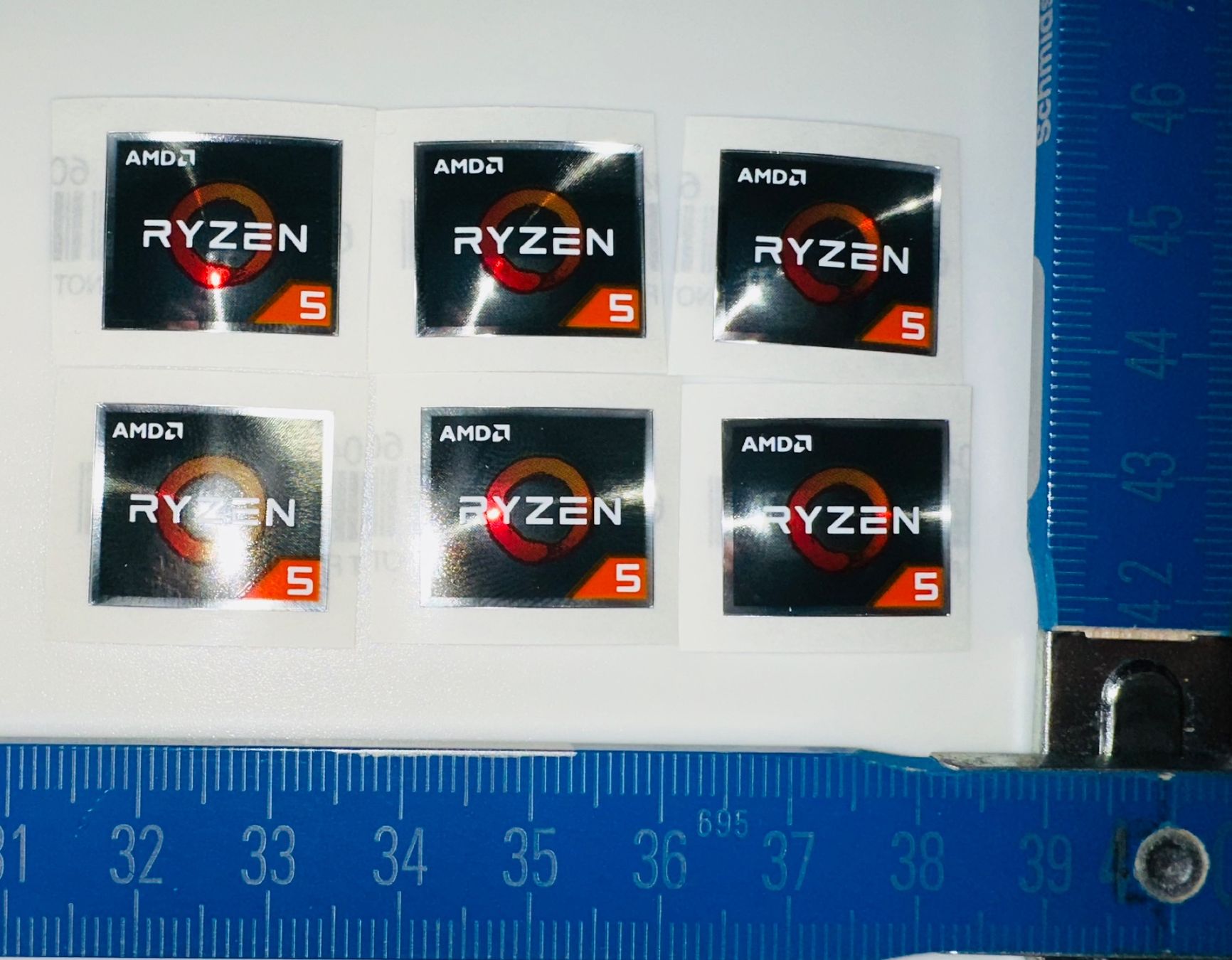 PC: AMD RYZEN 5 AUFKLEBER ¦ STICKER – Nuovo (secondo la descrizione) da Thalwil venduto da blackcircle