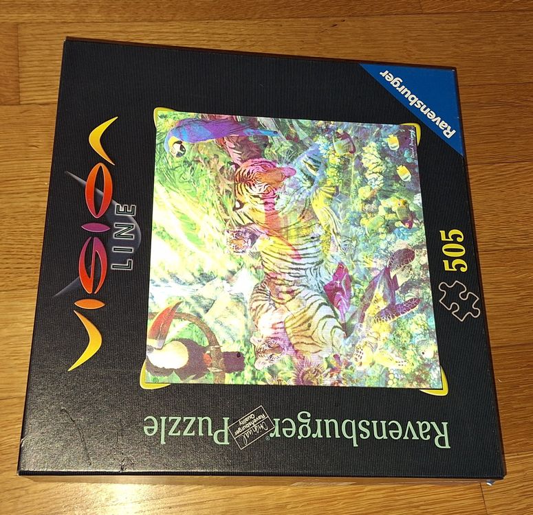 Ravensburger Puzzle Tiger Im Schnee – 500 Teile – 49 X 36 Cm – Premium Pappe – Für Erwachsene & Kinder Ab 12 Jahren