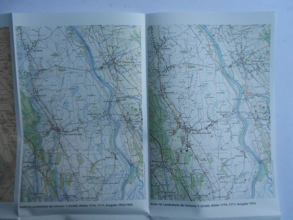 Libri: Die ausgewechselte Landschaft. 2 Bände. – Usato da Basel venduto da Domba 3