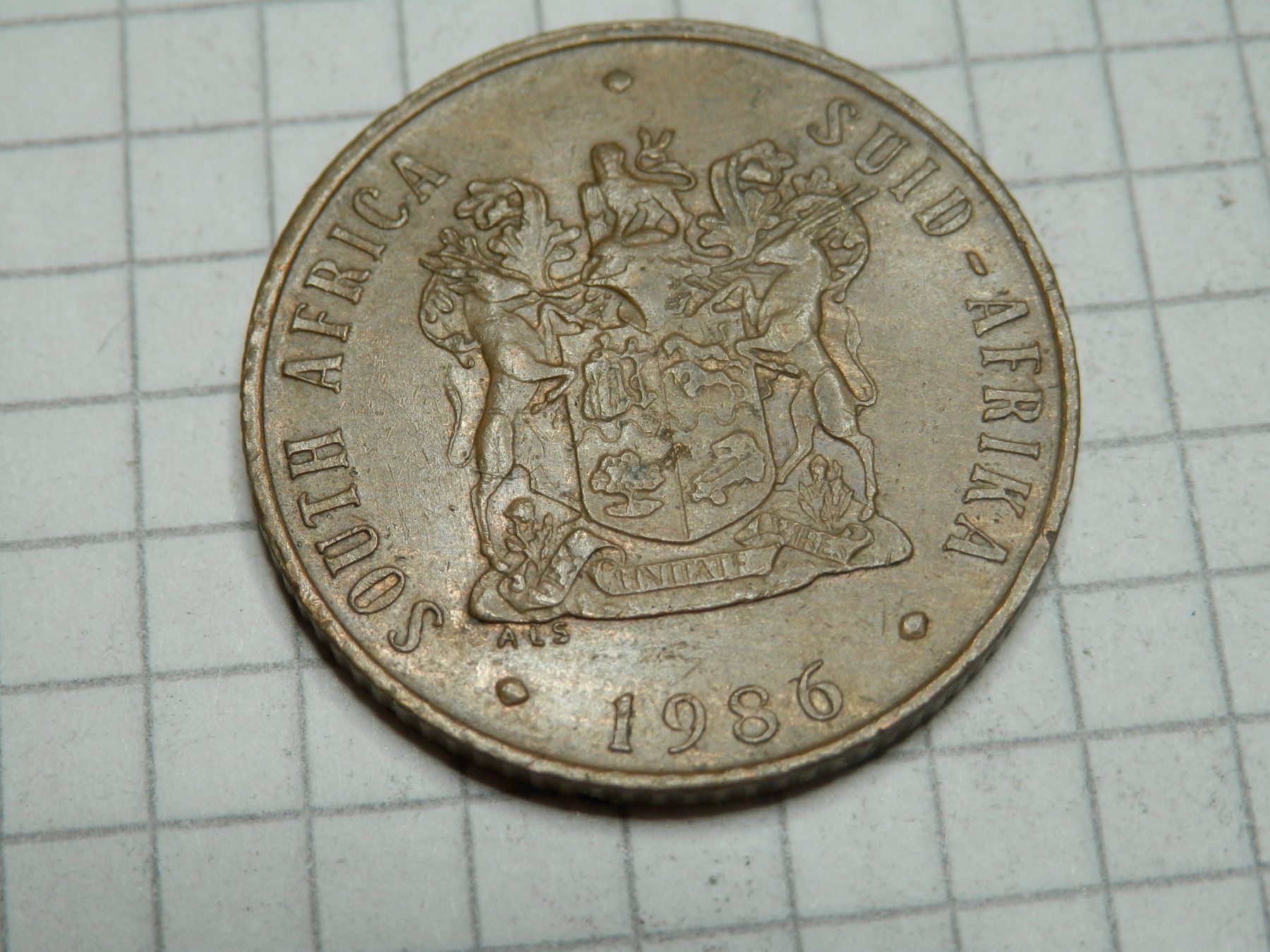 Tutti le monete: Südafrika  2 Cent, 1986 – Usato da Weiach venduto da weiach81
