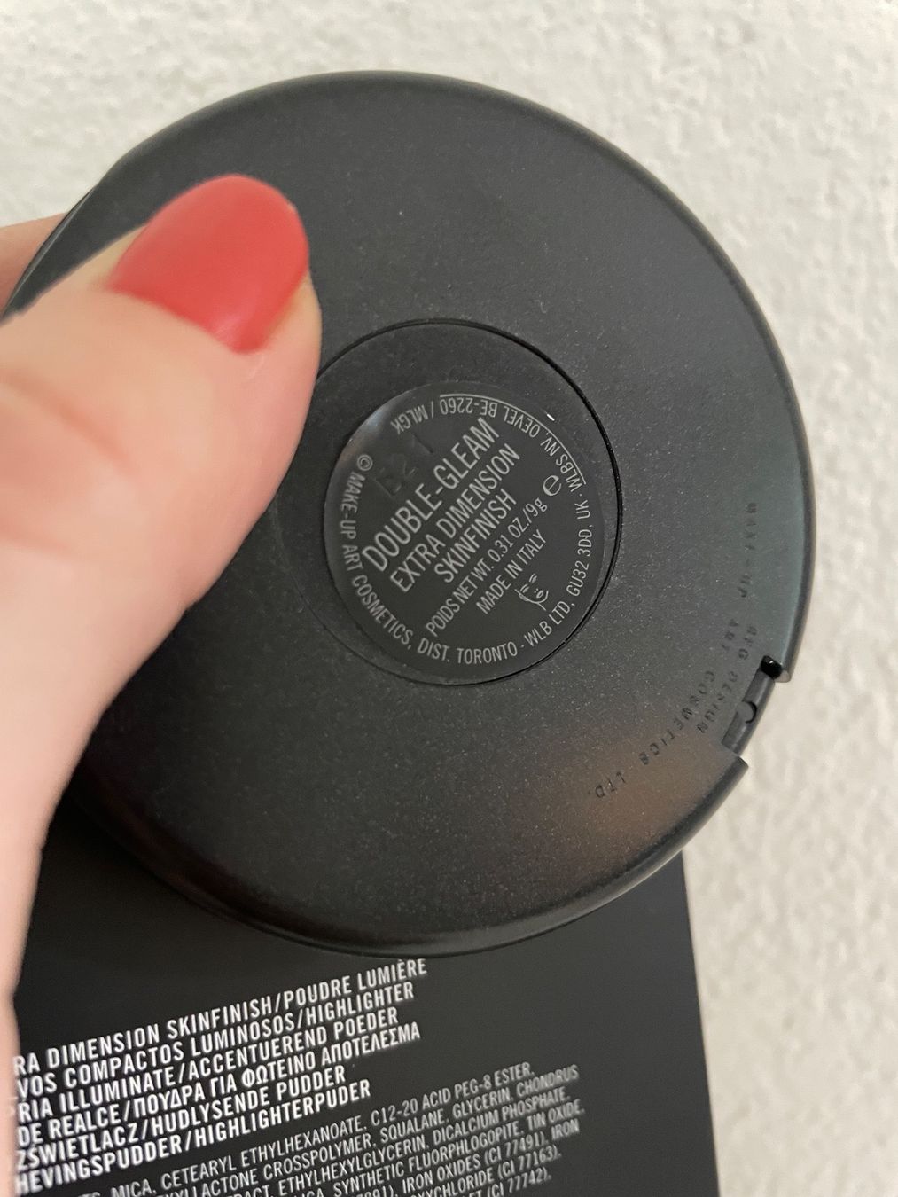 Mac Cosmetics Make-up: MAC DOUBLE-GLEAM HIGHTLIGHTER,LADENPREIS CHF42.-, NEU – Nuovo e nell'imballaggio originale da Zürich venduto da deruja 5