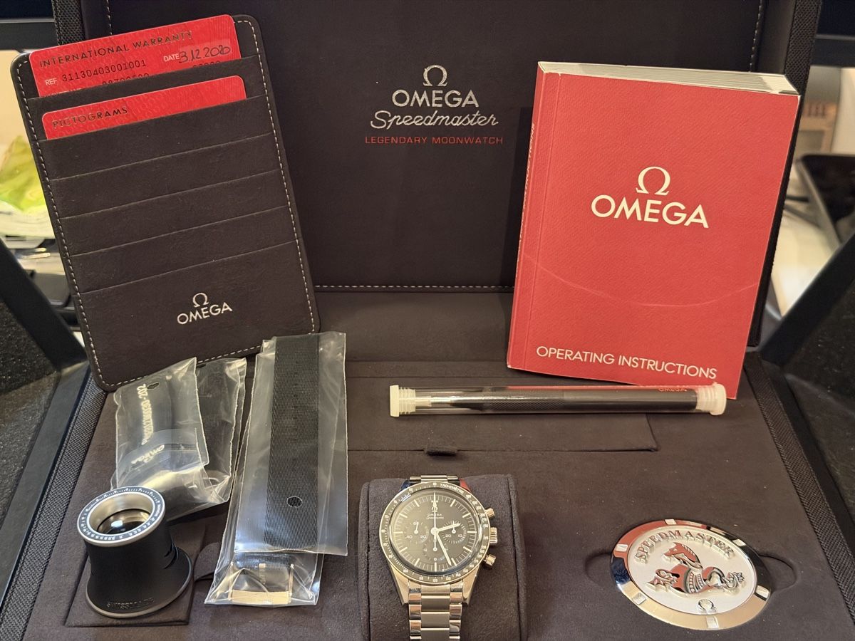 Omega Orologi: Omega Speedmaster 321 Ed White – Nuovo e nell'imballaggio originale da Aarau venduto da trader1000 8
