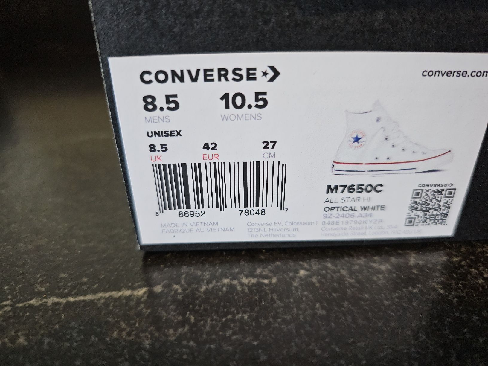 Converse Herrenschuhe: Converse all star taille 42 neuves – Neu und originalverpackt aus Attalens von mar_rq8k 1