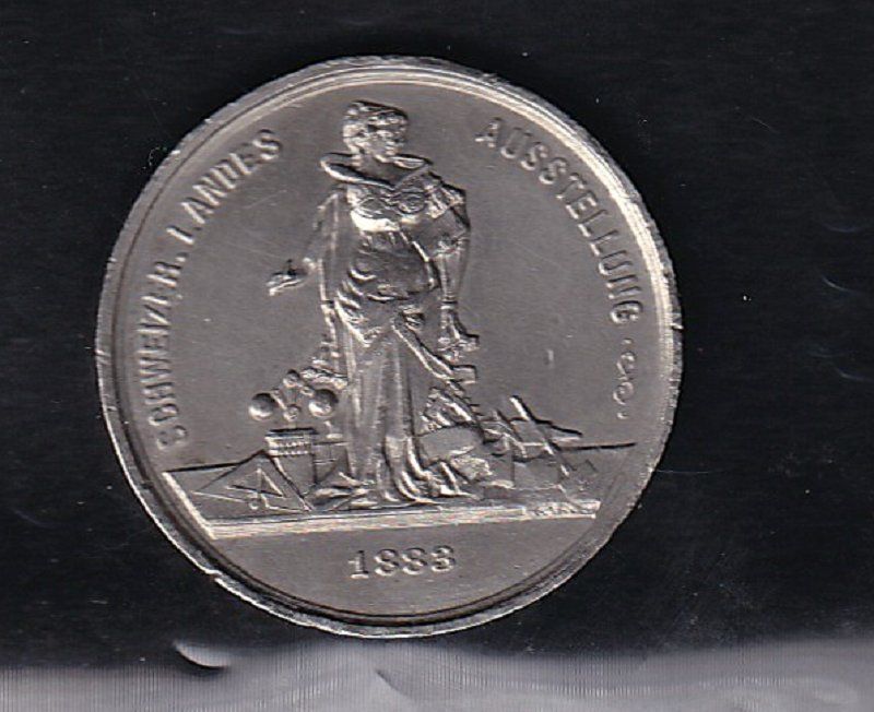 Medaglie: rare médaille expo 1883 – Usato da Grandson venduto da Rogneux 1
