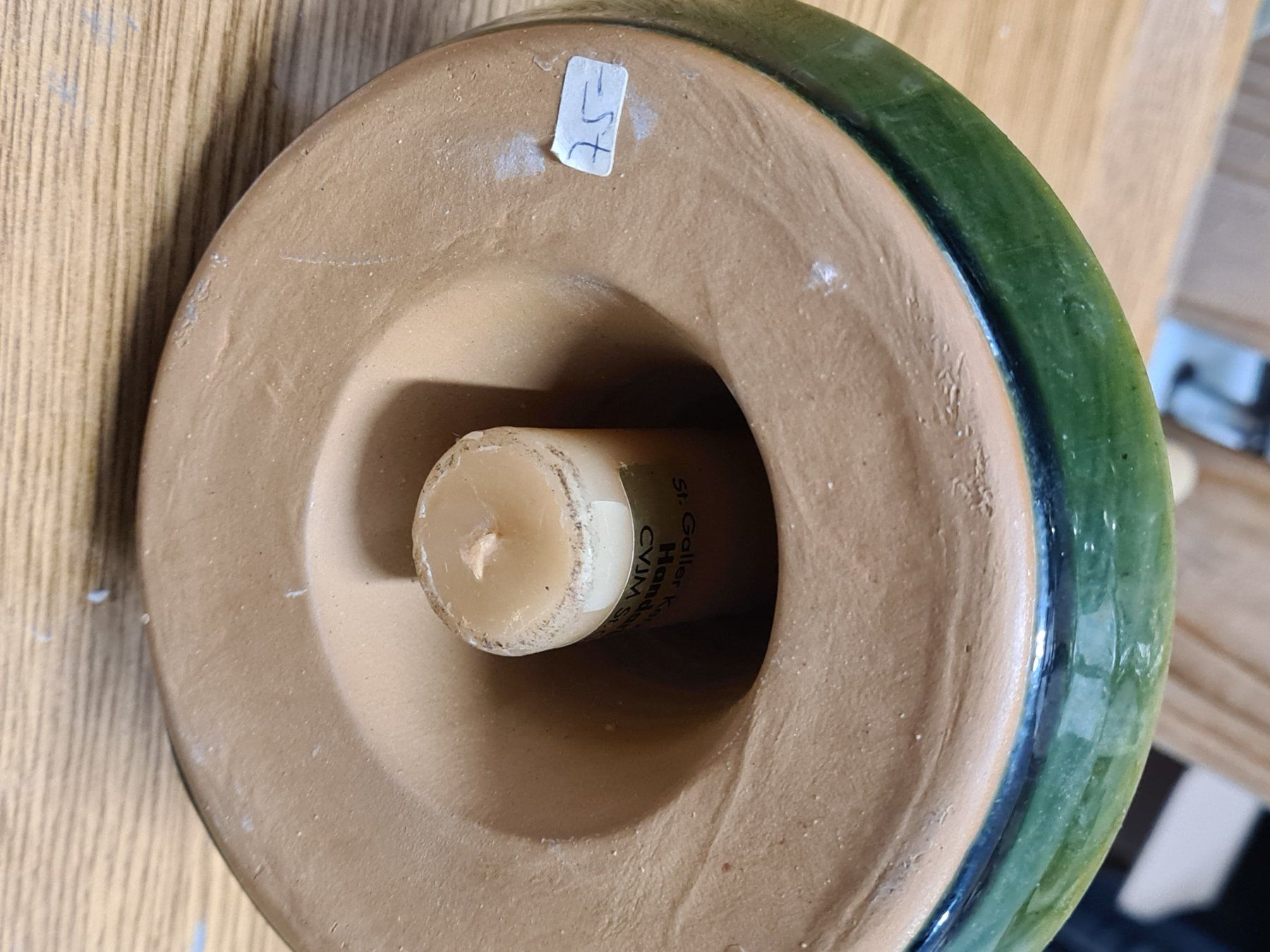 Portacandele: Retro Kerzenständer aus Ton – Usato da Amriswil venduto da used2use 3