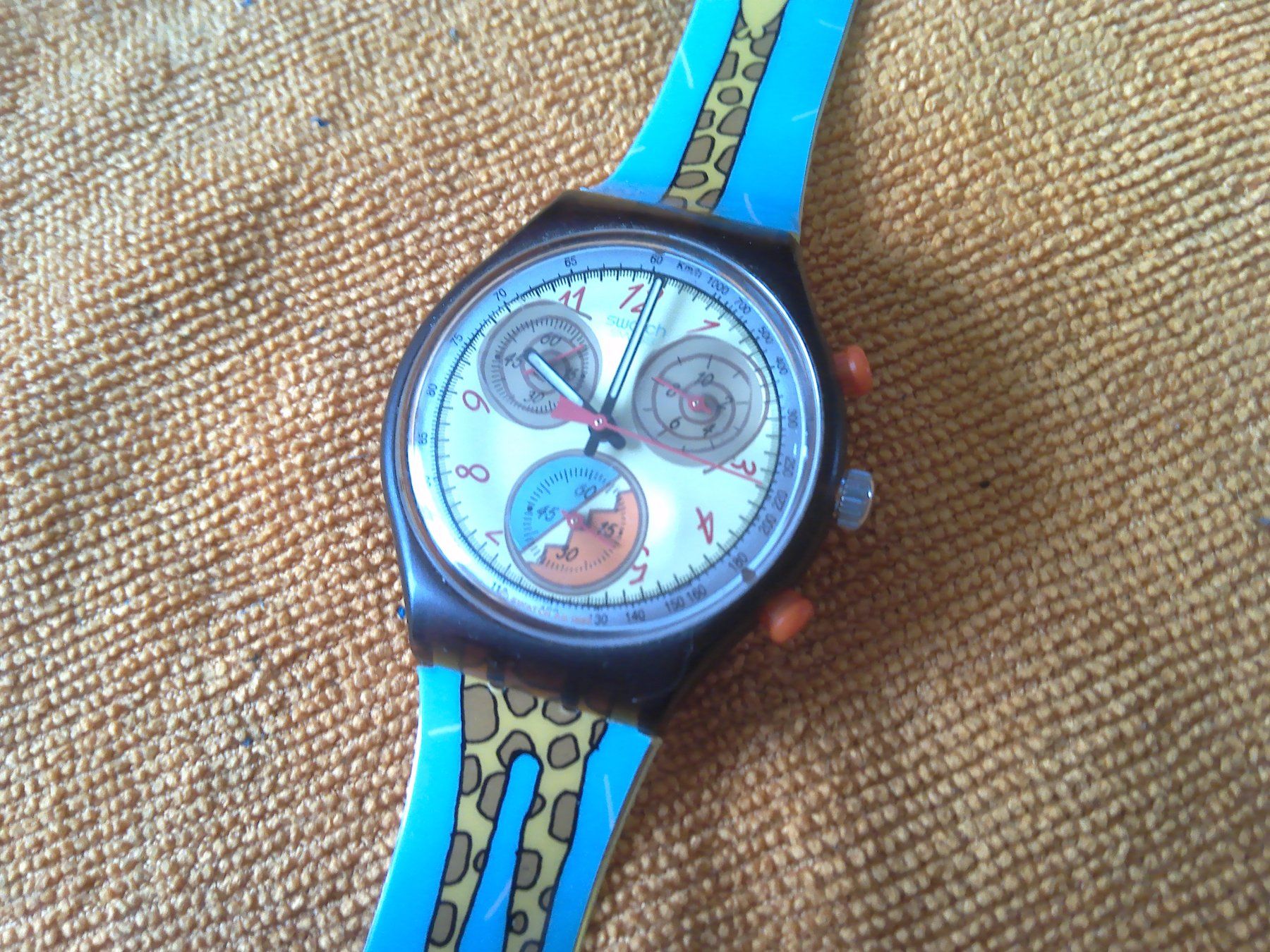 Swatch Orologi: Swatch Giraffe 1993 – Usato da Balsthal venduto da jacky63