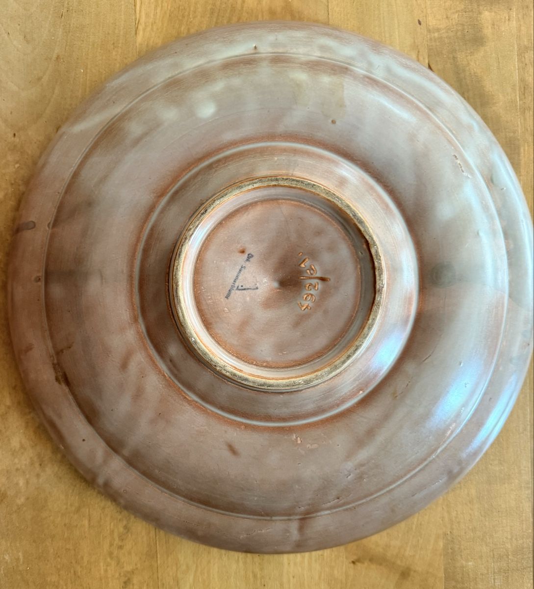 Piatti: Keramik Teller handgemalt DM 40 cm – Usato da Urdorf venduto da Chapar 1
