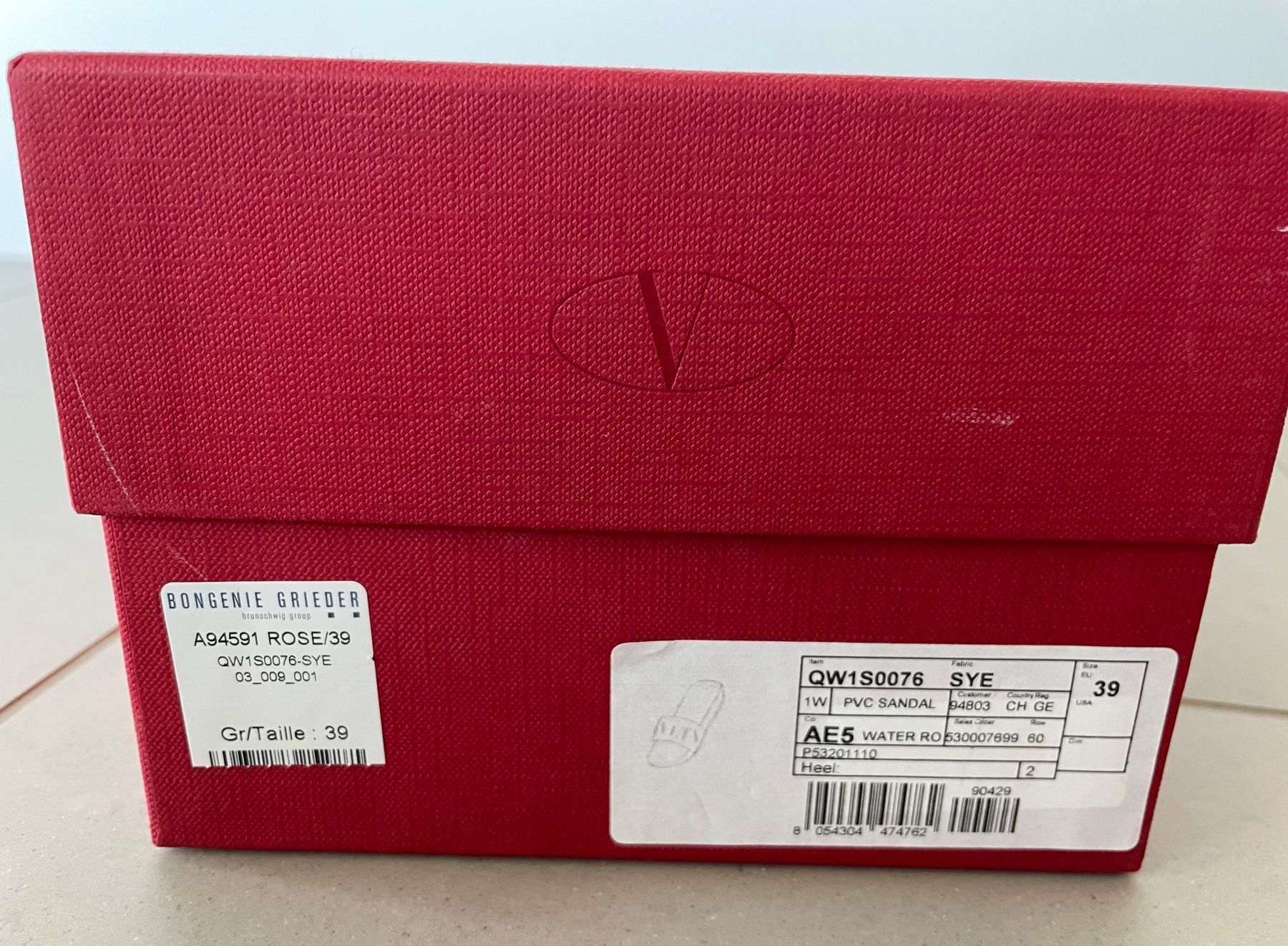 Valentino Scarpe da donna: Valentino Badeschuhe rosa Grösse 39 – Nuovo (secondo la descrizione) da Wohlen AG venduto da SZS30 5