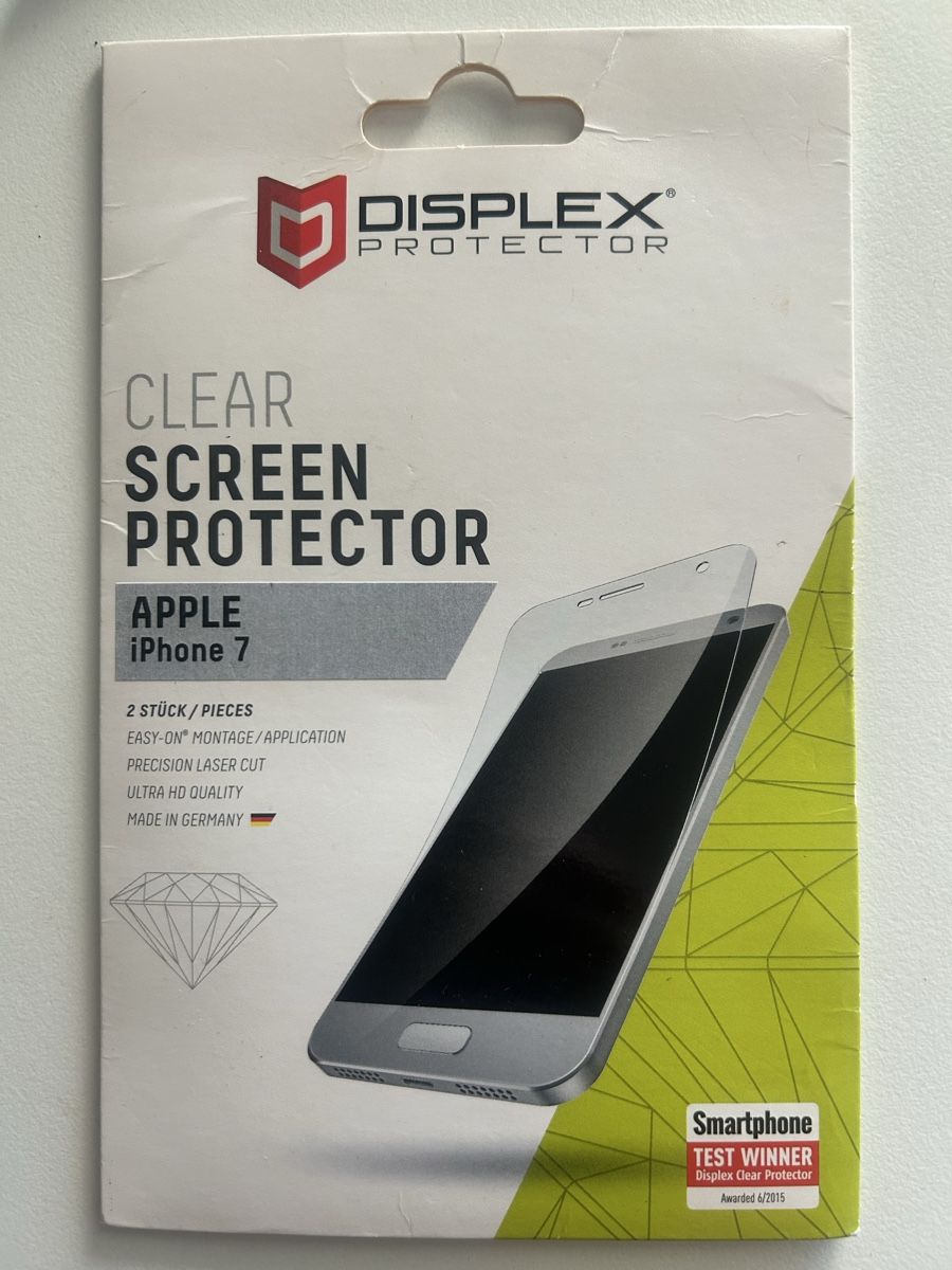 Ritocchi & pellicole di protezione: Displex Displayschutzfolie Apple iPhone 7 2 Stk neu – Nuovo e nell'imballaggio originale da Ostermundigen venduto da HarleyQ3