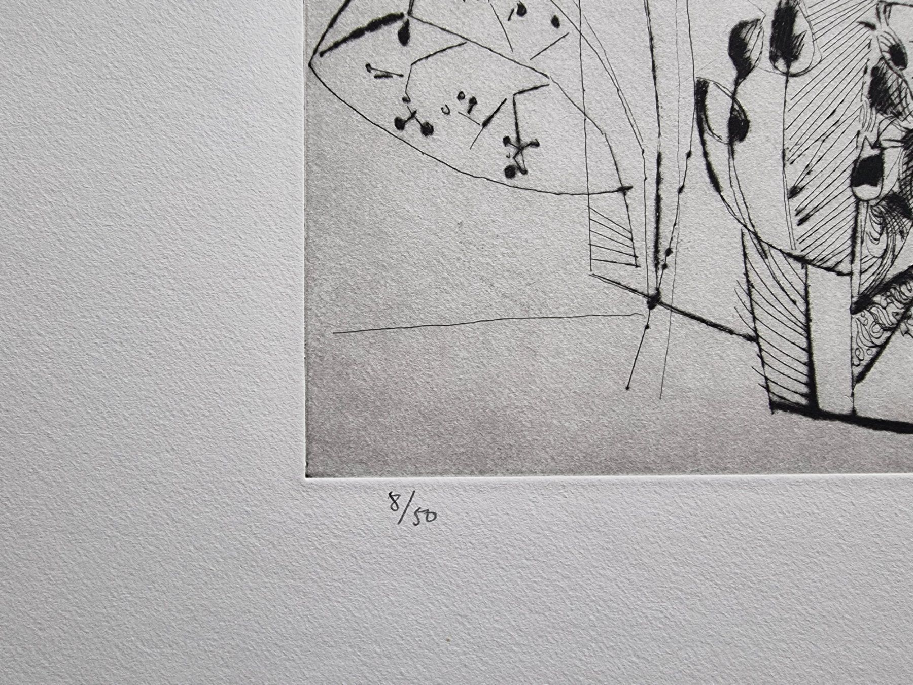 Grafica & Litografie: MAX HEGETSCHWEILER RADIERUNG AQUATINTA SIGNIERT NUMMERIERT – Usato da Gersau venduto da kunst-online 2