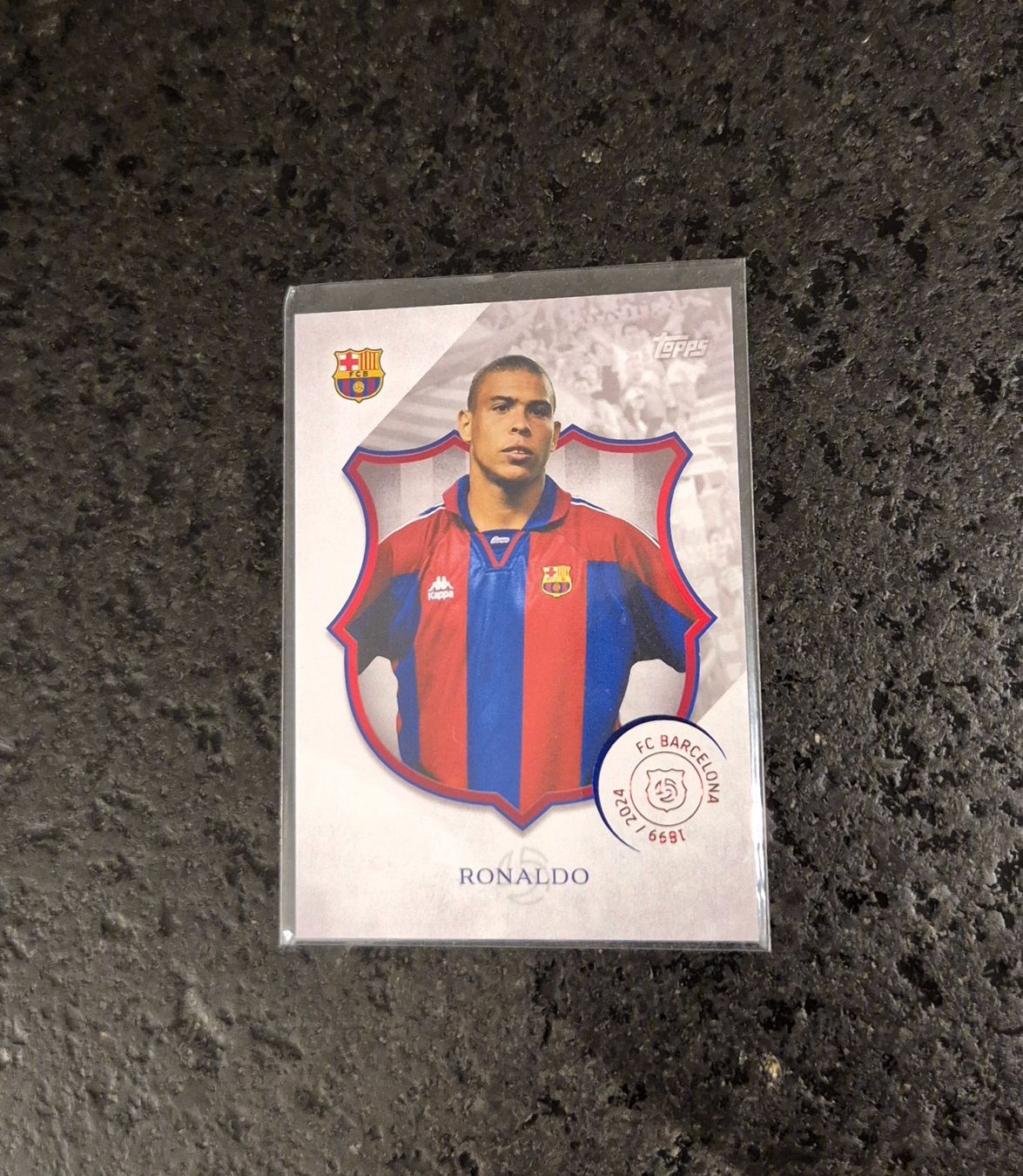 Topps Carte collezionabili: Ronaldo R9 - Barcelona - Topps – Nuovo (secondo la descrizione) da Burg AG venduto da Danoe