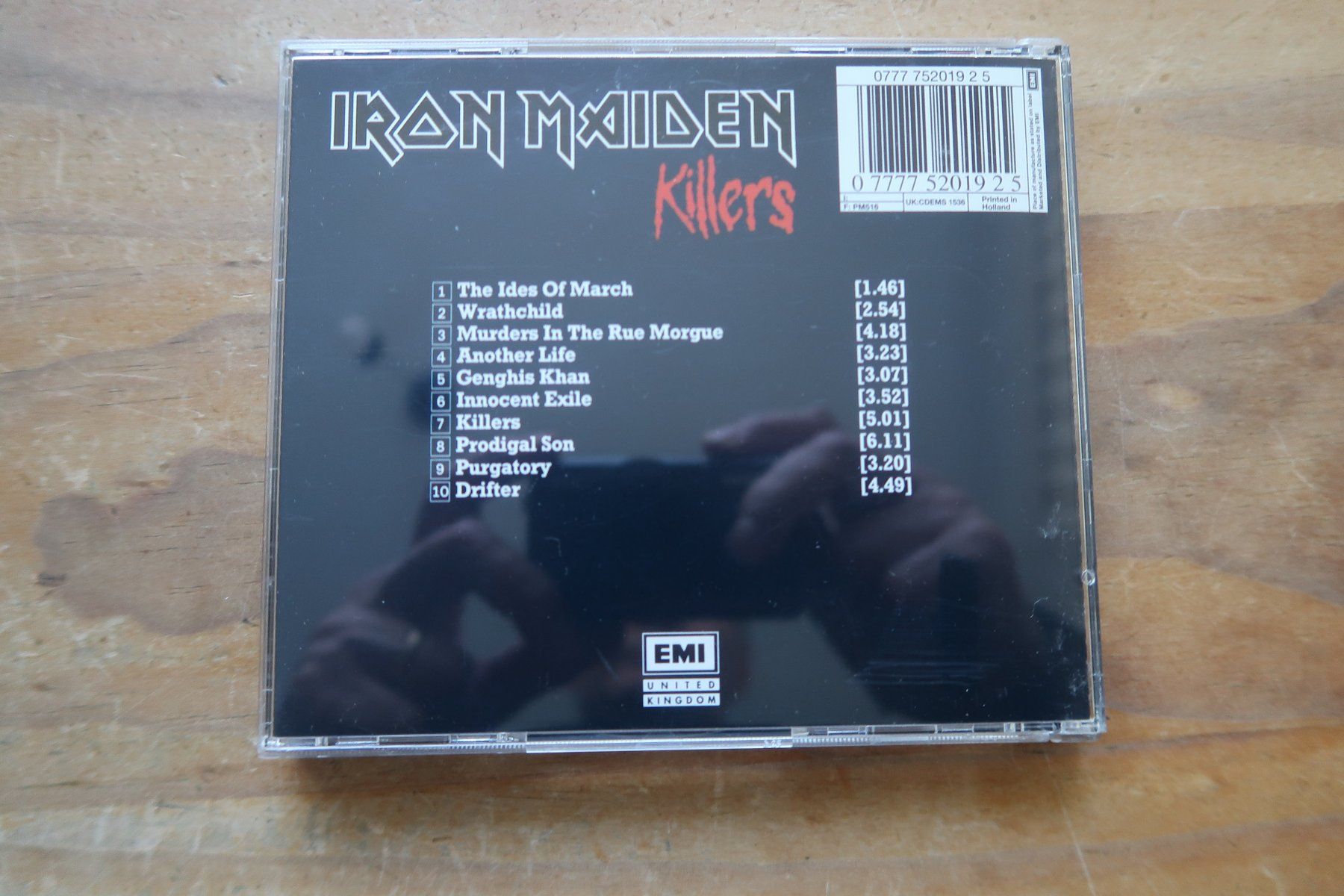 CDs: IRON MAIDEN - KILLERS - CD – D'occasion à Basel par Patiscat 1