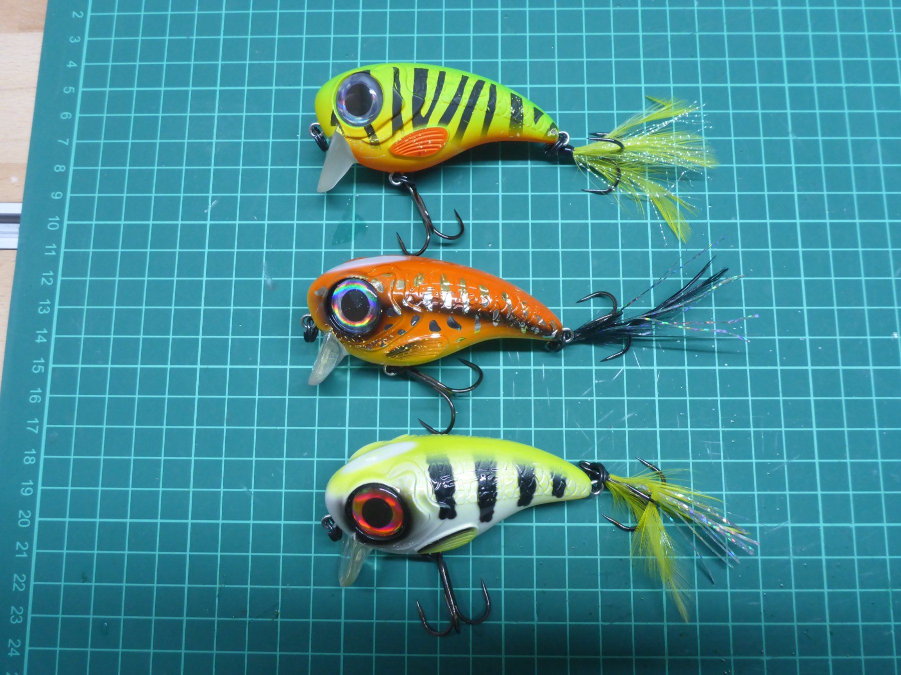 Appâts: 3-er SET Hechtköder: Spro Fat Iris 8cm – D'occasion à Toffen par Biff2