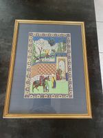 Tableau Ancien Tissu Persan 
