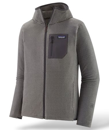 Veste PATAGONIA R1 Air Full-Zip Hoody Gris - Taille M