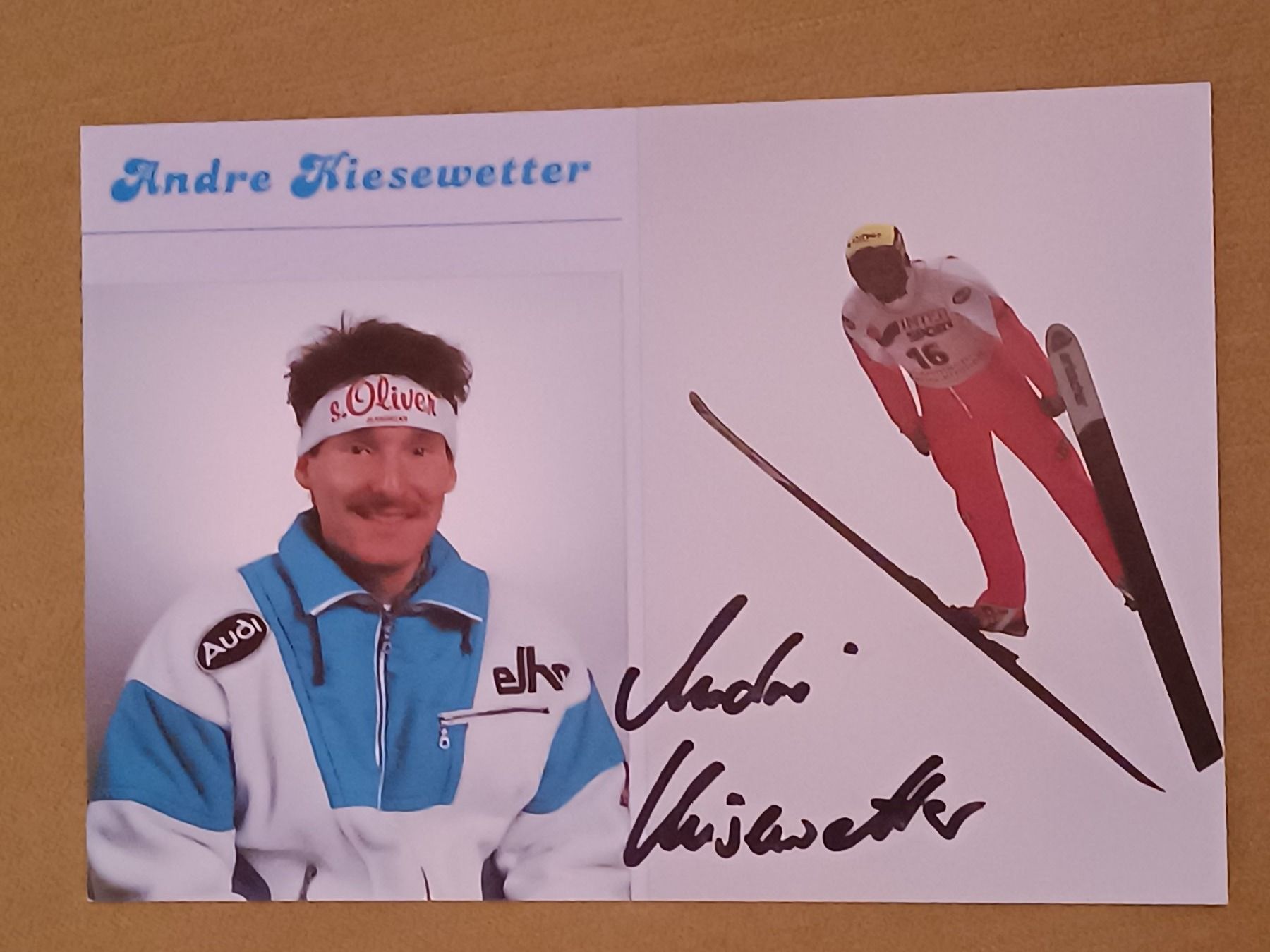 Autografi: André Kiesewetter - WM Bronze – Usato da Menziken venduto da Autogramme