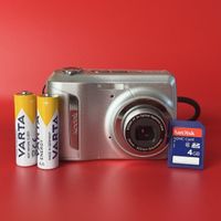 Kodak EasyShare C142 Digitalkamera (10 MP) Y2K – Komplettset