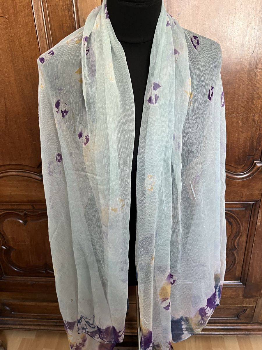 Foulard & Sciarpe: Sciarpa plisse seta – Usato da Locarno venduto da cichita 1