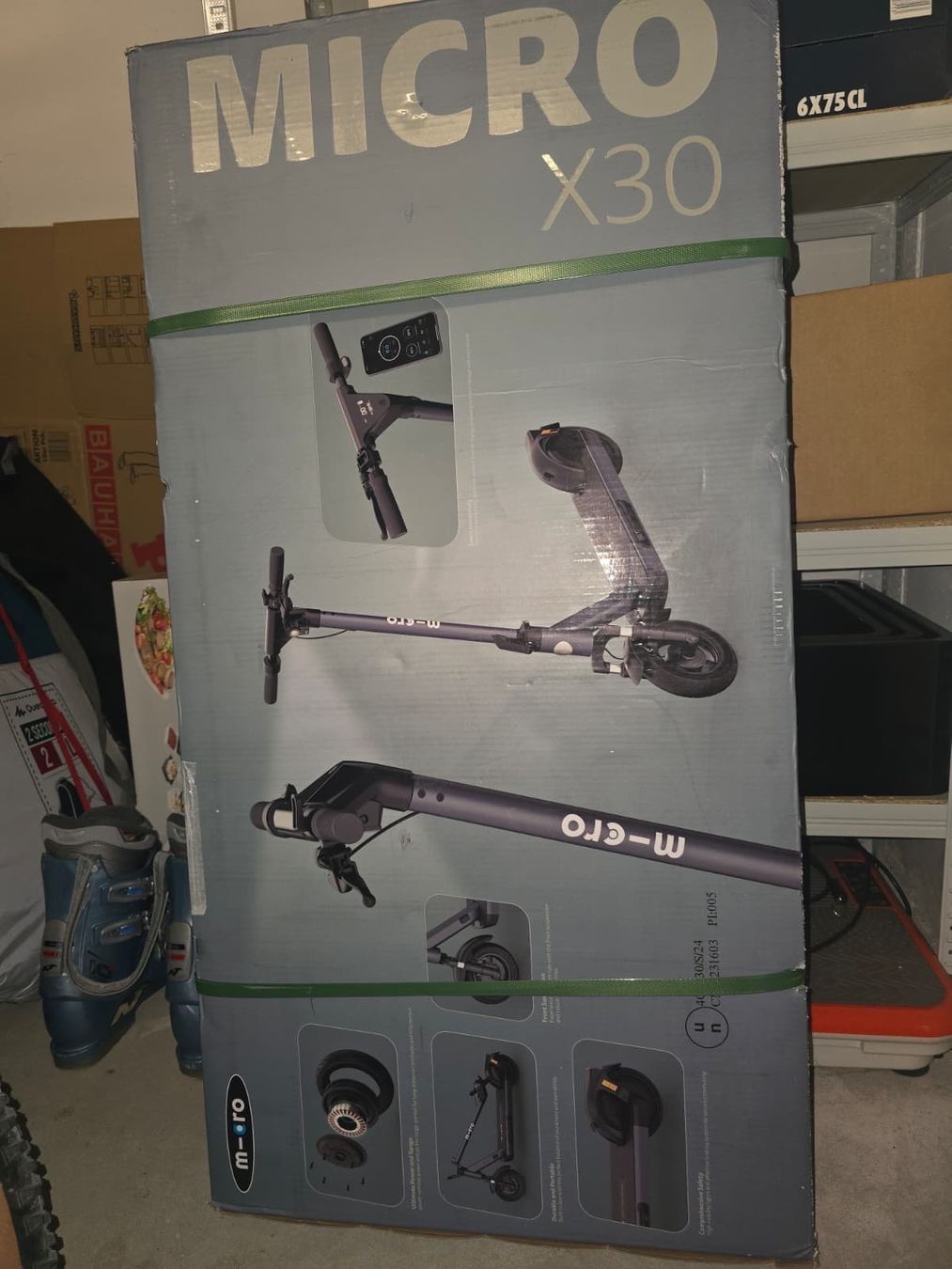 Componenti elettronici: Elektro Trottinet Micro x30 – Nuovo e nell'imballaggio originale da Mels venduto da rol_tdv7 2