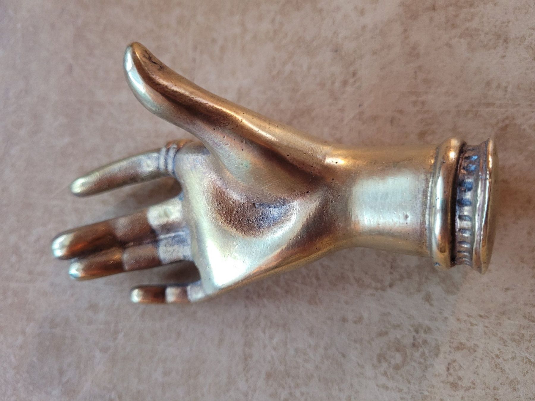 Sculture & Statue: Antike kleine Bronze "Hand Gottes" – Usato da Ennetmoos venduto da Billi20 6