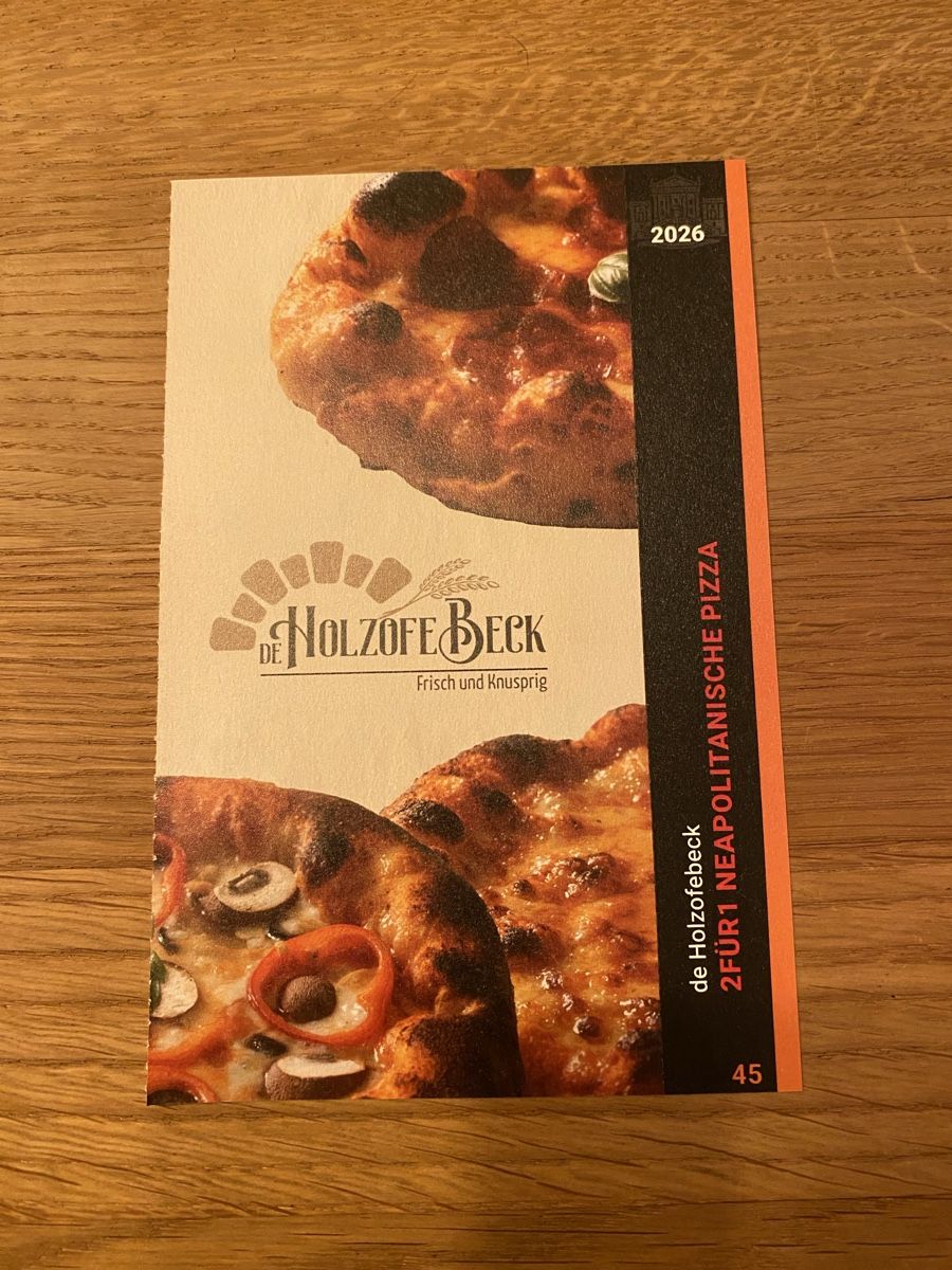 Buoni: 2:1 Gutschein Pizza in Winterthur  – Nuovo (secondo la descrizione) da Liestal venduto da Knight87