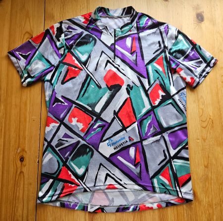 Radtrikot Helvetia vintage Grösse XL Velo Fahrrad Trikot