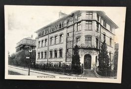 ANTIKE AK WINTERTHUR HAUSHALTUNGS & KOCHSCHULE