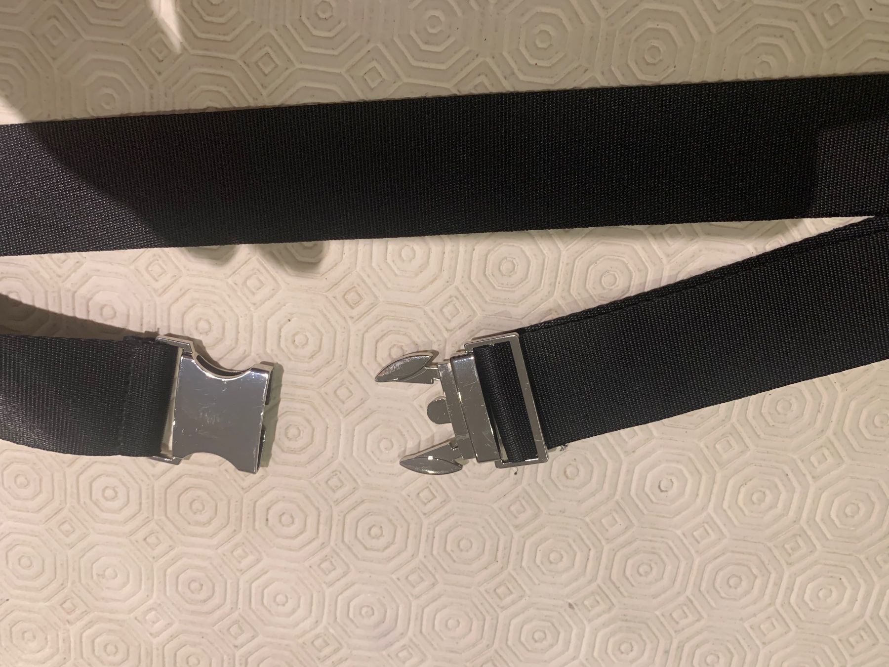 Cinture: ceinture en tissu CARGO NOIR  - Ajustable – Nuovo (secondo la descrizione) da Arbedo venduto da nadia1973 1