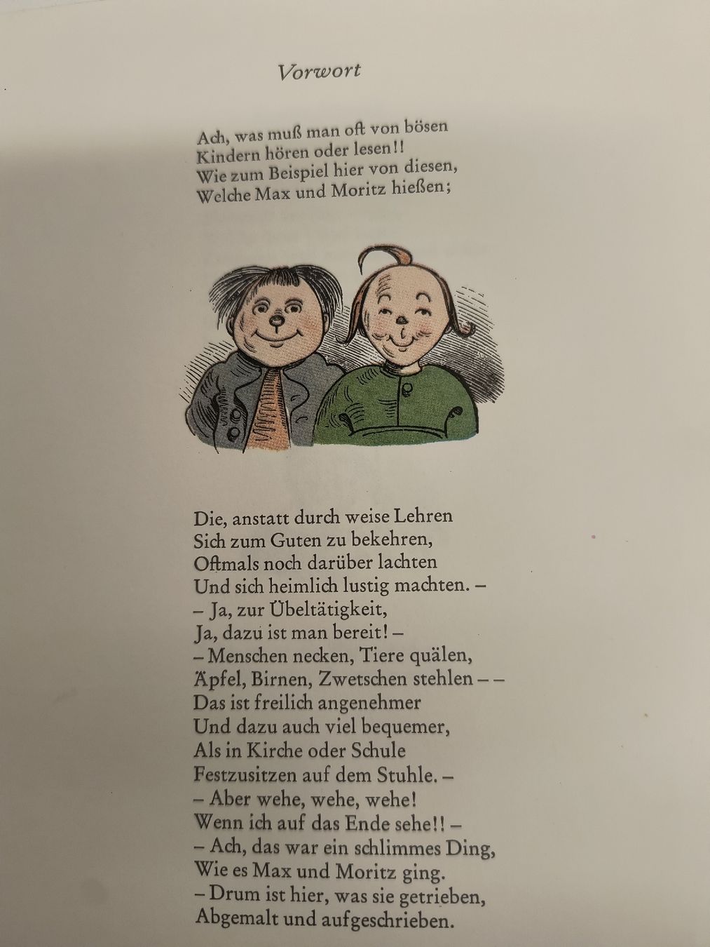 Libri: Max und Moritz / Kinderbuch Wilhelm Busch Klassiker – Usato da Oberweningen venduto da Bumblebee2 2